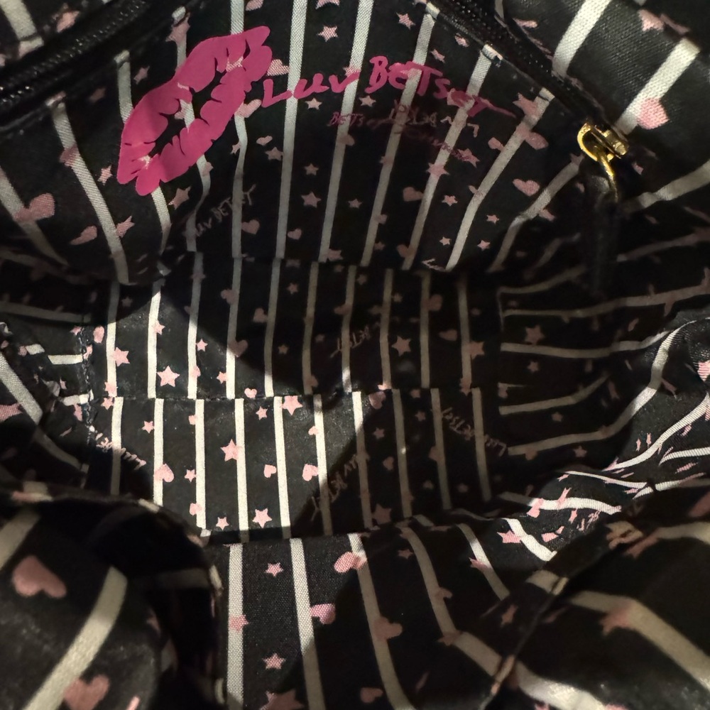 Betsey Johnson small denim bag - Picture 6 of 8